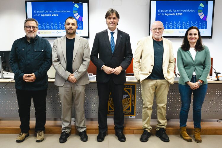 La UPO presenta los resultados del proyecto EDUODS en unas jornadas sobre universidad y Agenda 2030   Las jornadas han abordado la contribución de las universidades a la Agenda 2030 y el potencial de la transformación digital para fortalecer la gobernanza y el aprendizaje institucional
