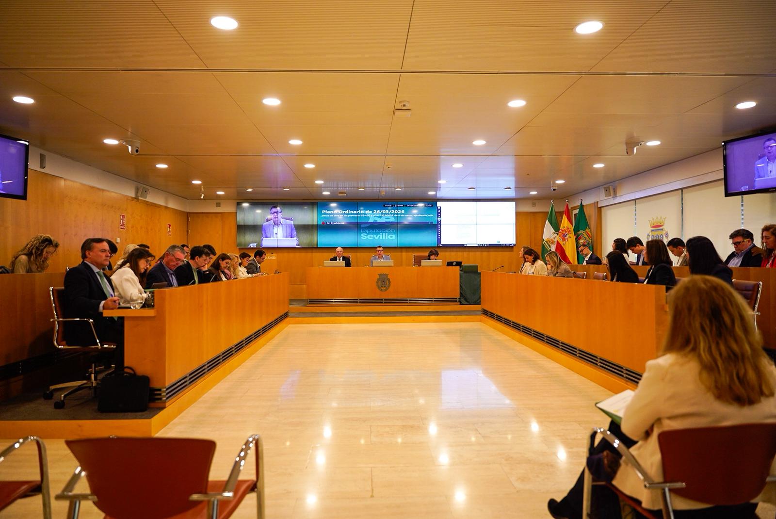 Unanimidad del Pleno de la Diputación en la aprobación de un Plan de 25M€ de fondos propios para sostener «micropolíticas municipales útiles y prioritarias para alcaldes y alcaldesas»