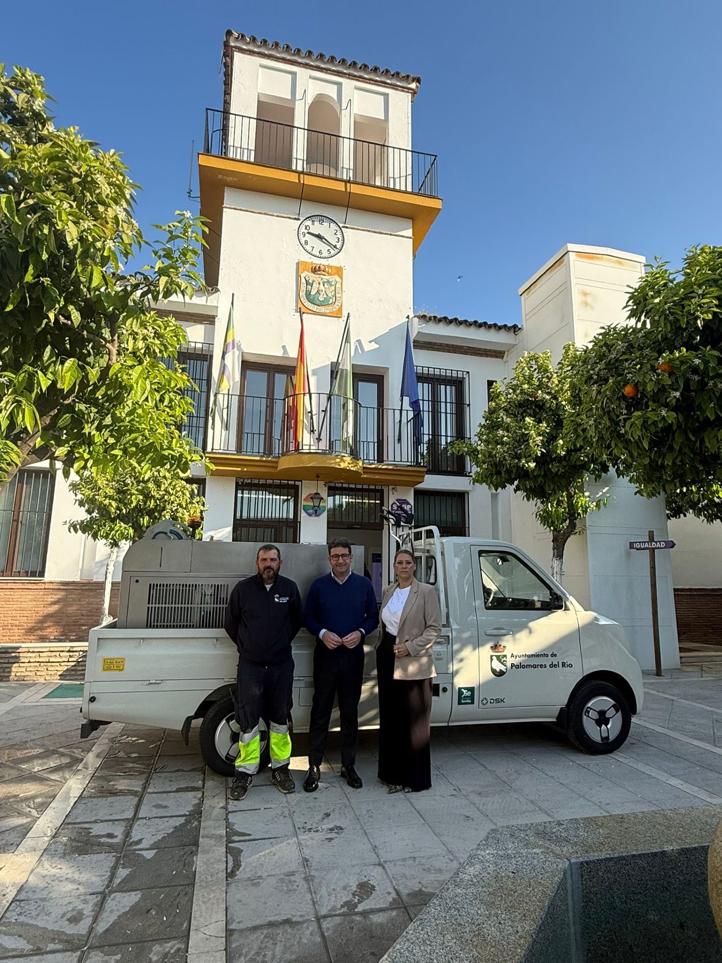 Palomares sigue avanzando en limpieza, sostenibilidad e innovación