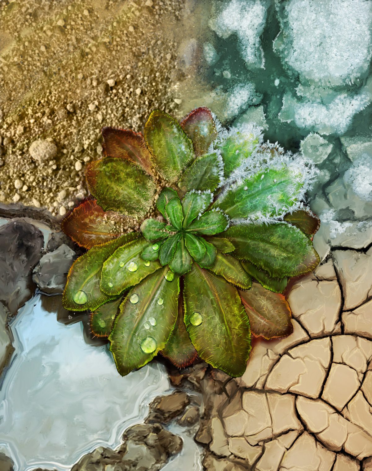 Adaptarse o morir: un experimento único sobre la respuesta evolutiva de las plantas al cambio climático