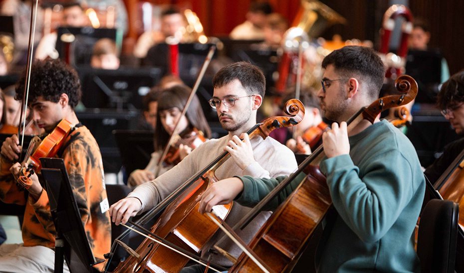 La Orquesta Joven de Andalucía prepara en su encuentro de primavera sus conciertos en Sevilla y Jerez