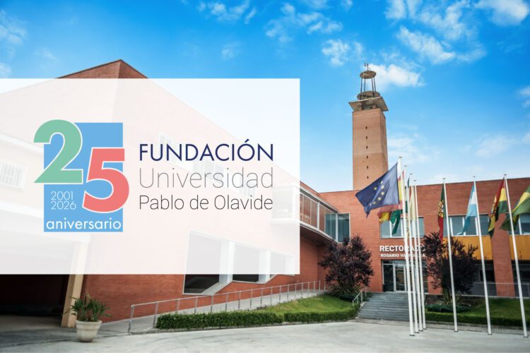 La Fundación Universidad Pablo de Olavide cumple 25 años de compromiso y servicio público con su comunidad universitaria y la sociedad   En su 25 aniversario, la Fundación se presenta como una entidad consolidada que impacta anualmente en unas 20.000 personas beneficiarias y que cuenta con la colaboración de 1.800 entidades y empresas