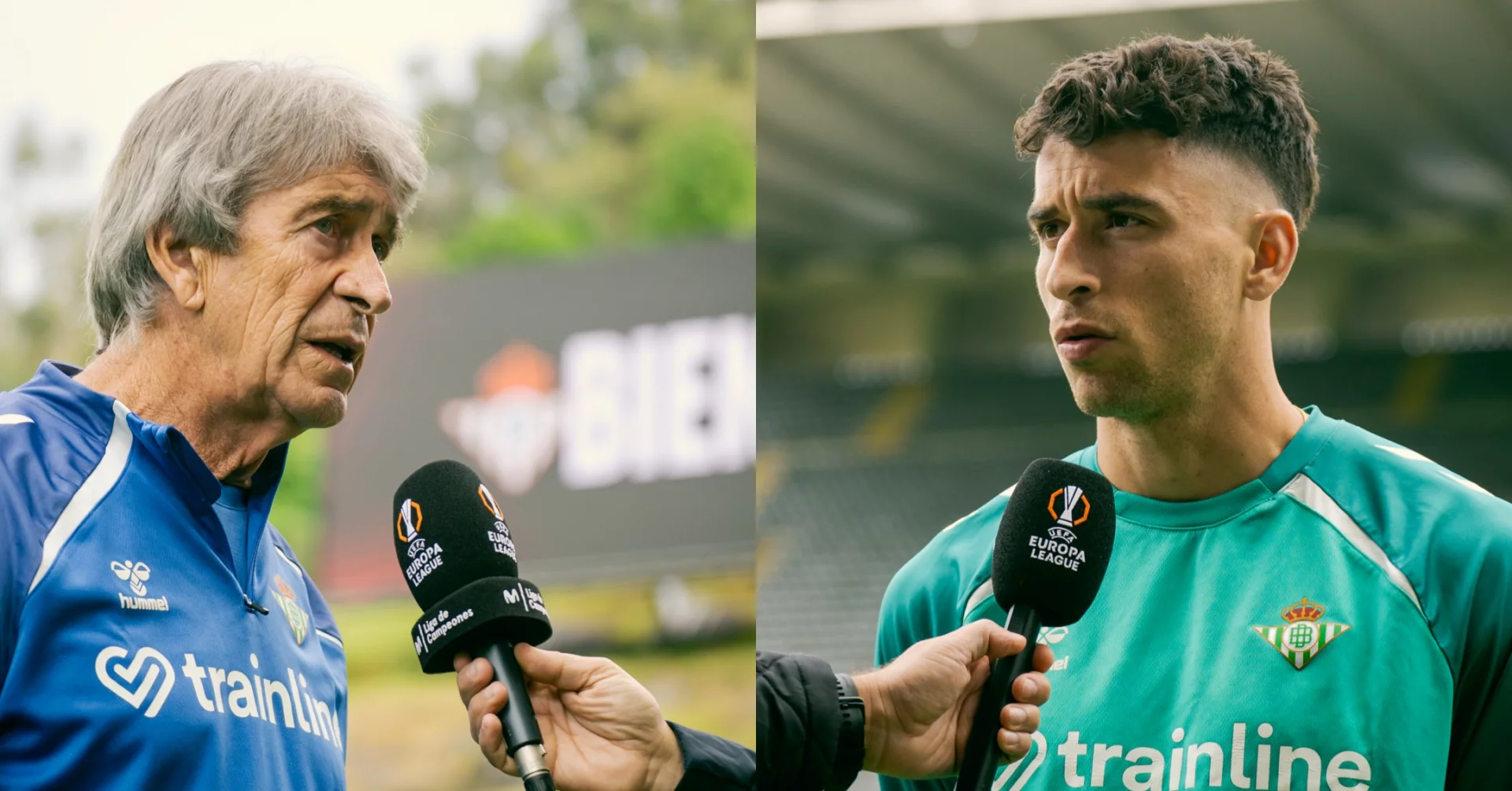 Rueda de prensa de Manuel Pellegrini y Marc Roca previa al SC Braga – Real Betis