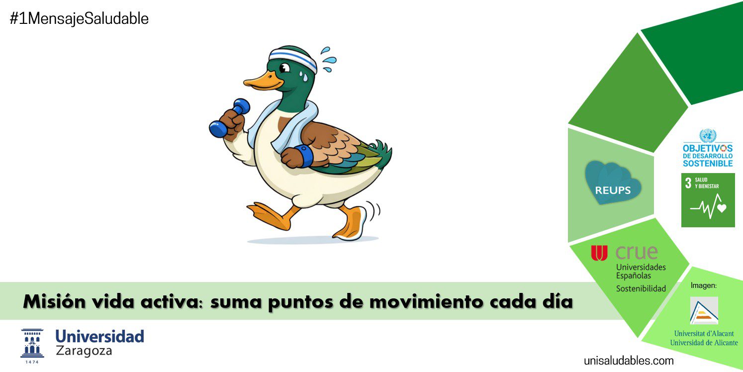 Misión vida activa: suma puntos de movimiento cada día