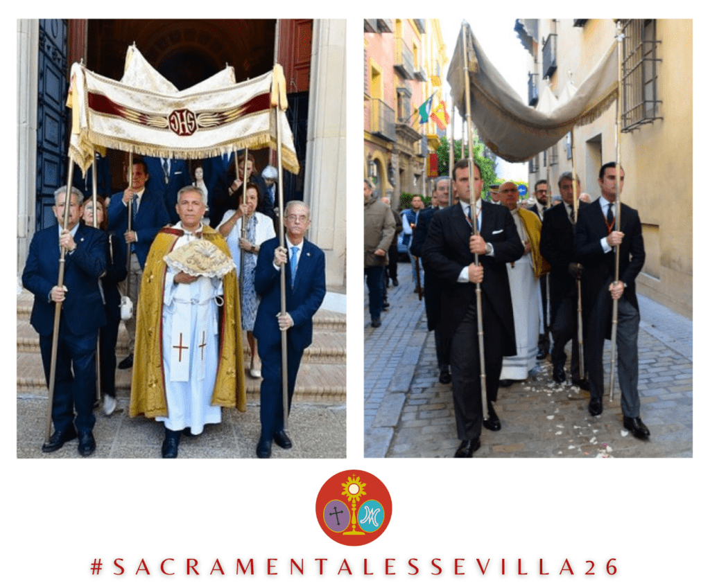 EL TIEMPO EUCARÍSTICO COMIENZA EN SEVILLA CON LAS PROCESIONES DE IMPEDIDOS DE LAS SACRAMENTALES DEL CORPUS CHRISTI Y DEL SAGRARIO
