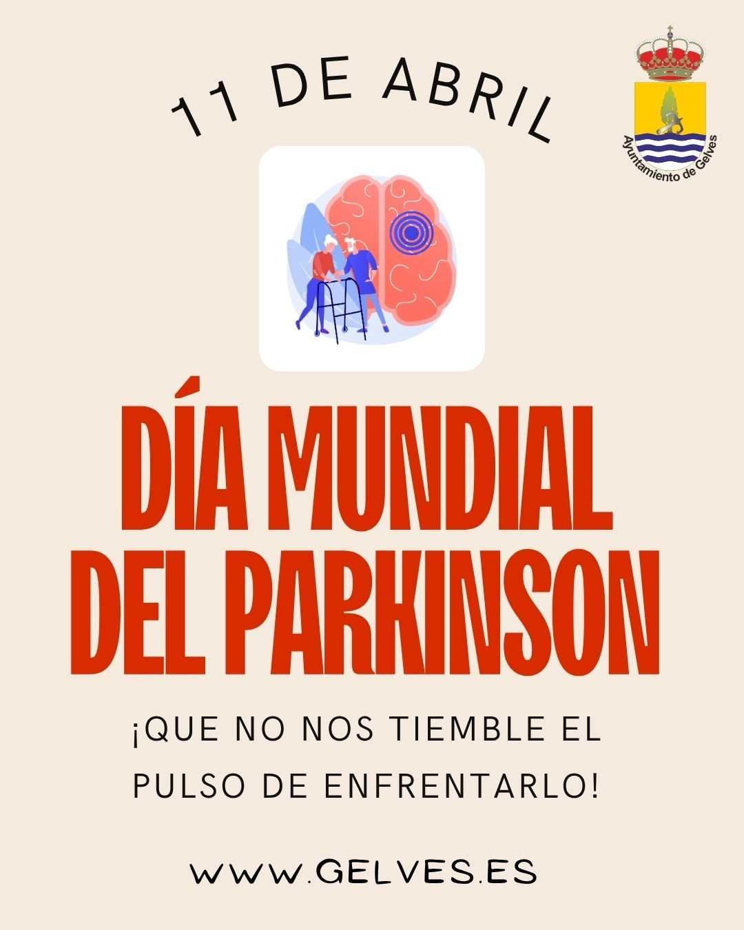 Gelves impulsa la concienciación sobre el Parkinson en el municipio
