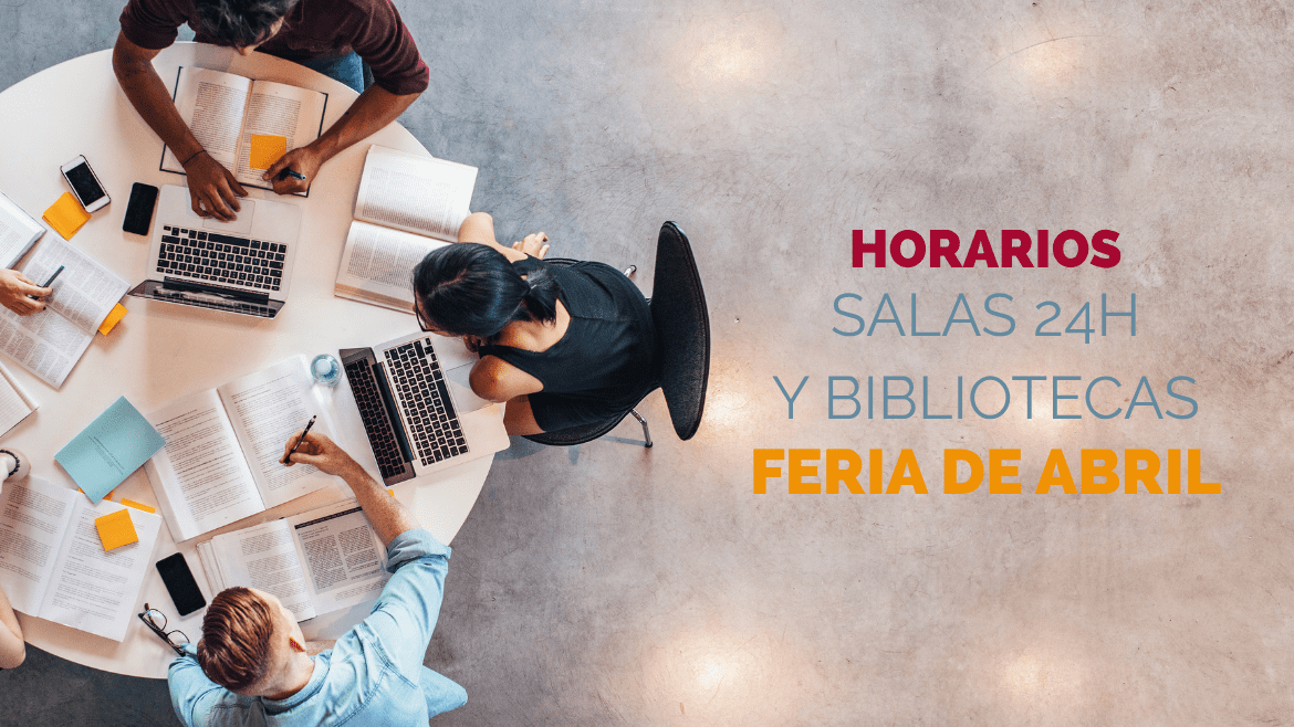 Horarios especiales en las salas 24 horas y las bibliotecas para Feria