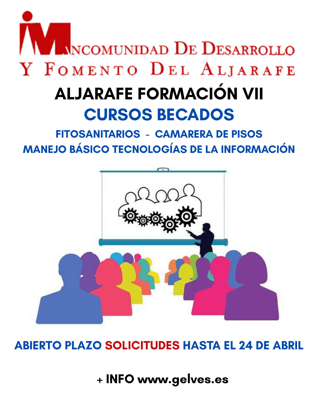 Abierto el plazo de inscripción para el programa formativo «Aljarafe Formación VII»