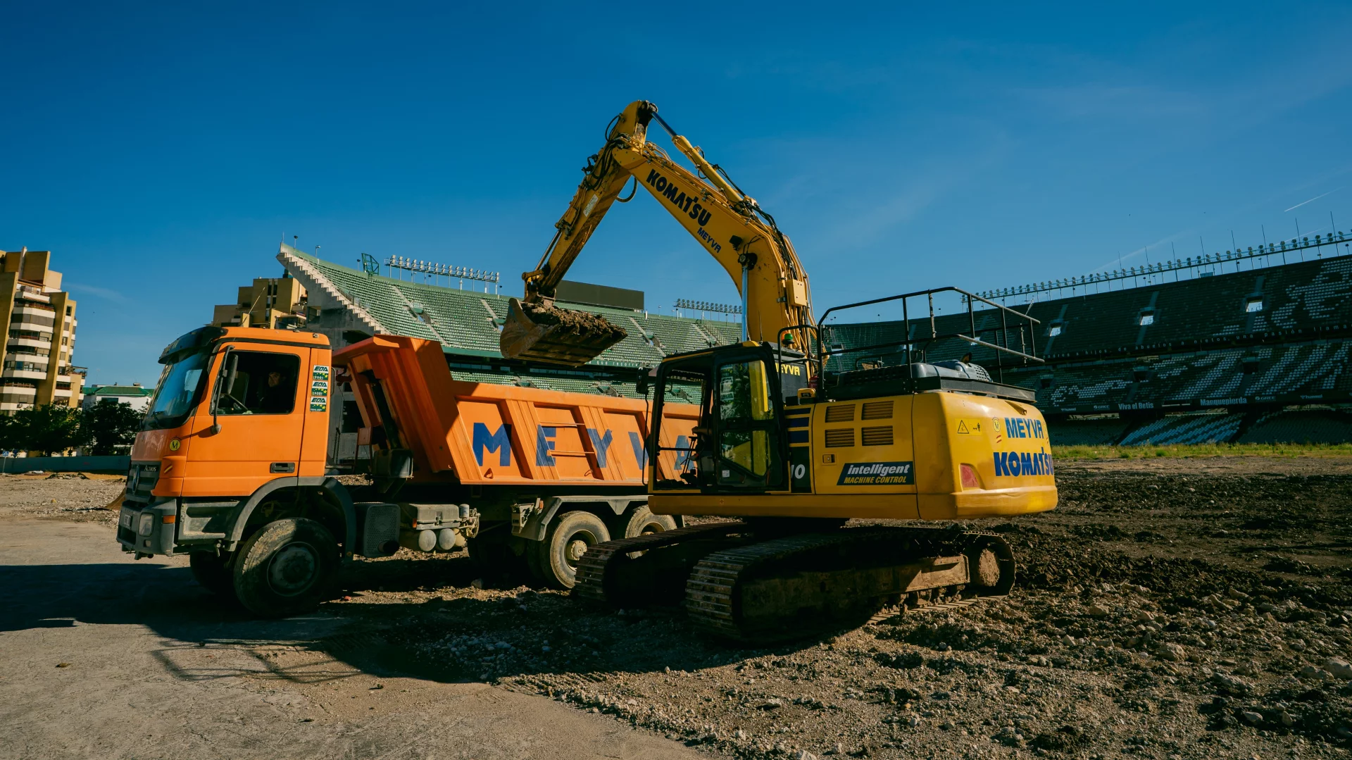 El Real Betis y Acciona inician la primera fase de construcción del nuevo Estadio Benito Villamarín