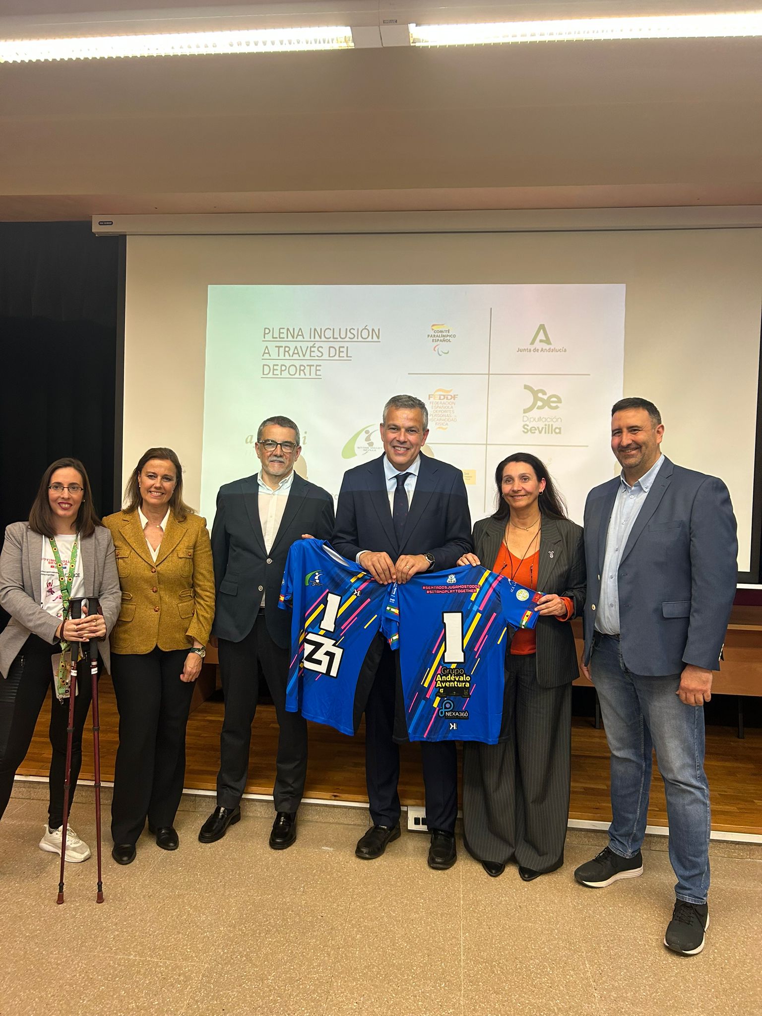 La Diputación de Sevilla respalda el Plan Cronos 2032 como iniciativa de inclusión en el deporte