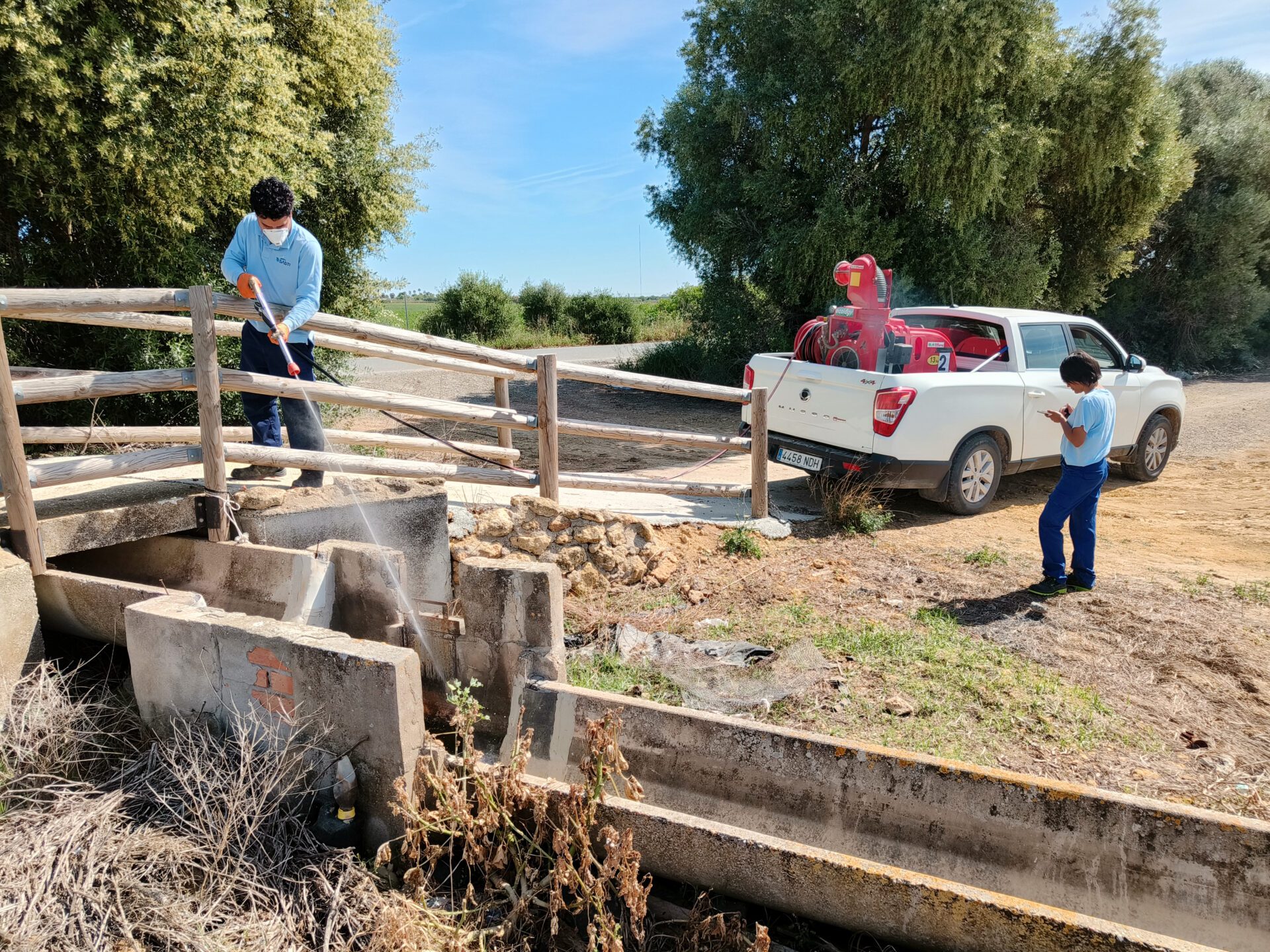 La Diputación de Sevilla aumenta hasta 7 los equipos de vigilancia y tratamiento de mosquistos en el inicio del periodo de mayor actividad
