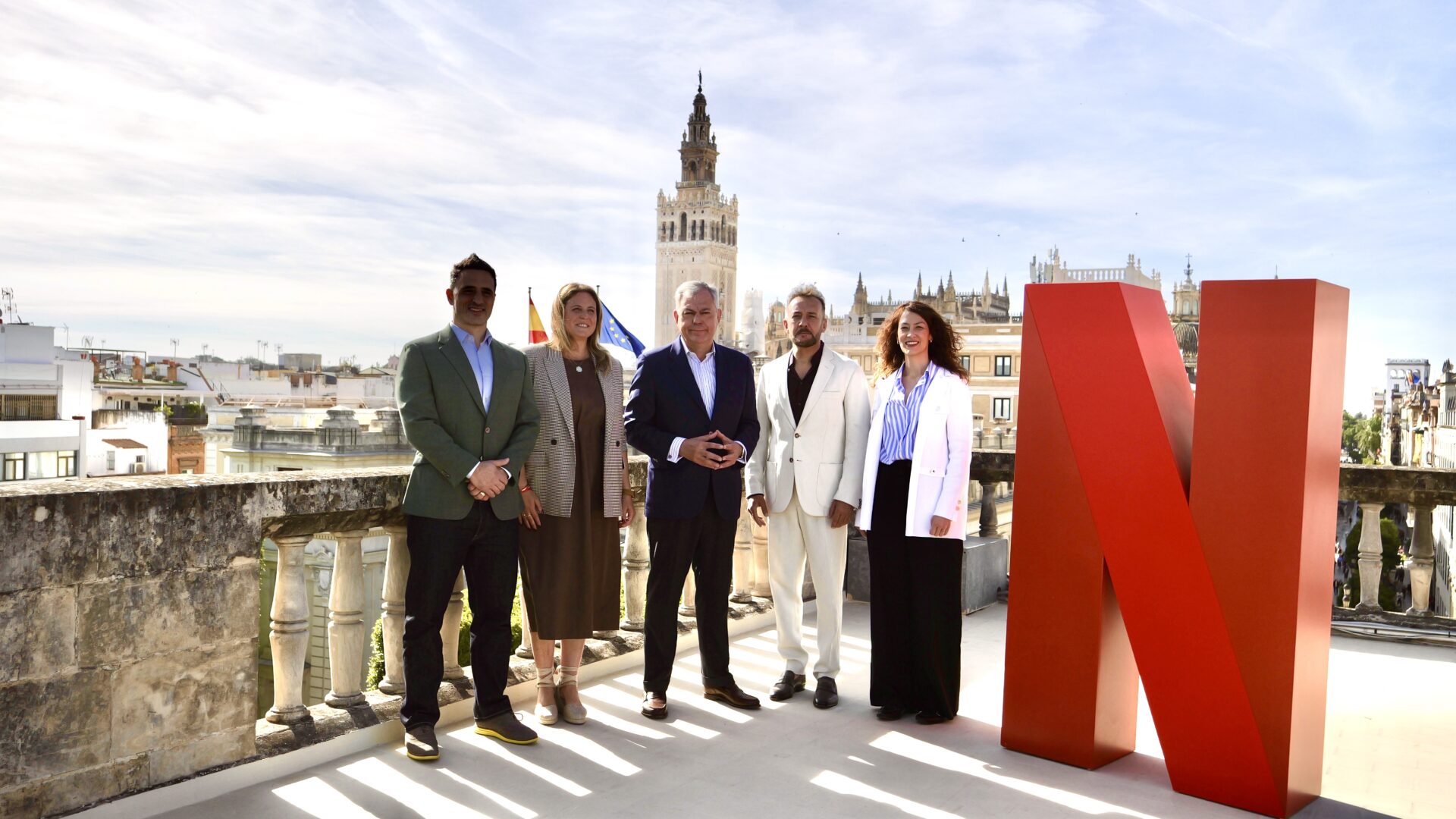 El Ayuntamiento acoge la presentación de la nueva temporada de la serie ‘Berlín’, de Netflix