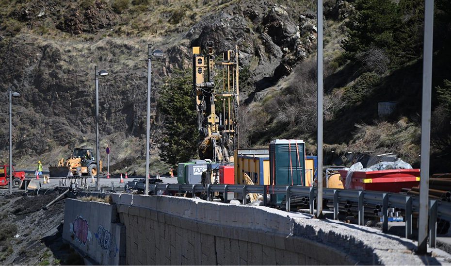 El tráfico de acceso a Pradollano se alternará por las obras de emergencia entre la R1 y la R2