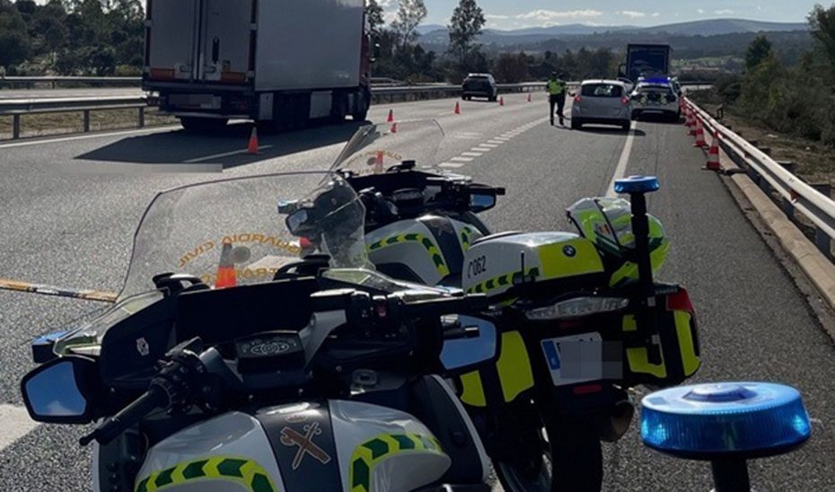 Un fallecido en un accidente de moto en Atajate (Málaga)