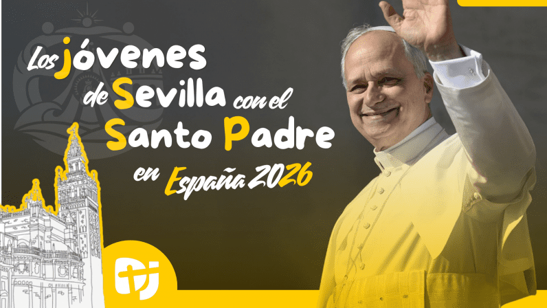 Los jóvenes de Sevilla con el Santo Padre en Madrid