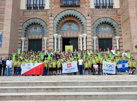 120 alumnos compiten en las Miniolimpiadas Escolares tras ser seleccionados por sus trabajos sobre los valores sociales del deporte