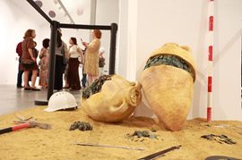 Se cumplen diez años del hallazgo del Tesoro de Tomares que sacó a la luz 19 ánforas con 53.000 monedas romanas