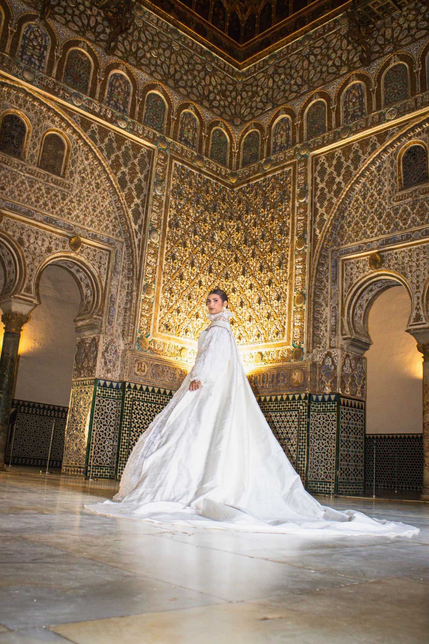 El Real Alcázar acoge ‘Carolus’, un desfile nupcial con motivo del V Centenario de la Boda de Carlos V