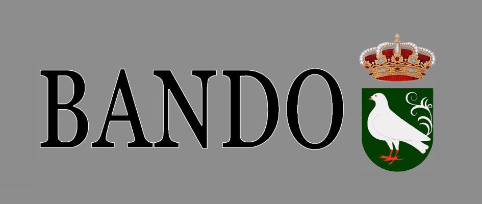 BANDO: OBLIGATORIEDAD DE LA LIMPIEZA DE PARCELAS