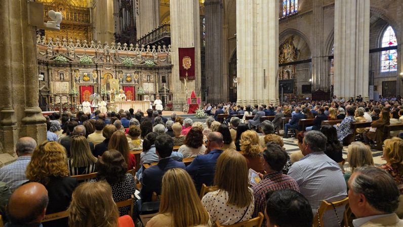 Pilas celebra el 375º aniversario de la ‘Antigua Estampa’ de su Simpecado