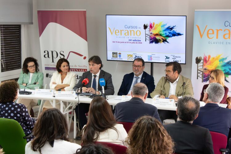 Más de 400 ponentes y 49 seminarios en los Cursos de Verano de la Universidad Pablo de Olavide en Carmona, que comienzan el 15 de junio   El plazo de inscripción para los cursos y talleres, que se celebrarán hasta al 29 de julio, se abre el martes 5 de mayo