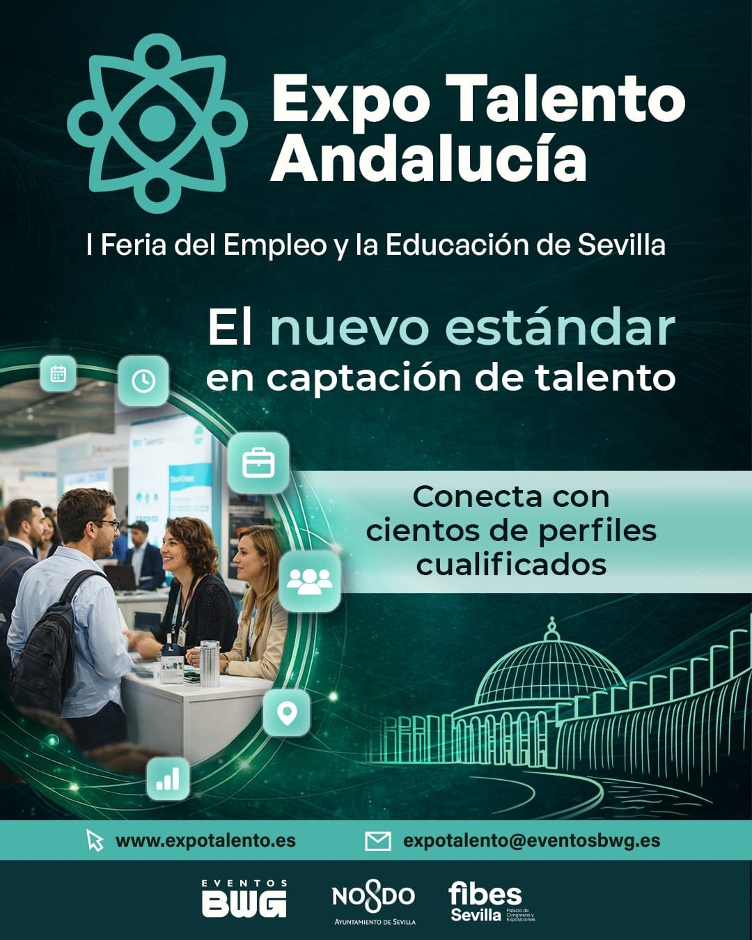 ExpoTalento llega a Fibes con más de 150 oportunidades laborales en Sevilla
