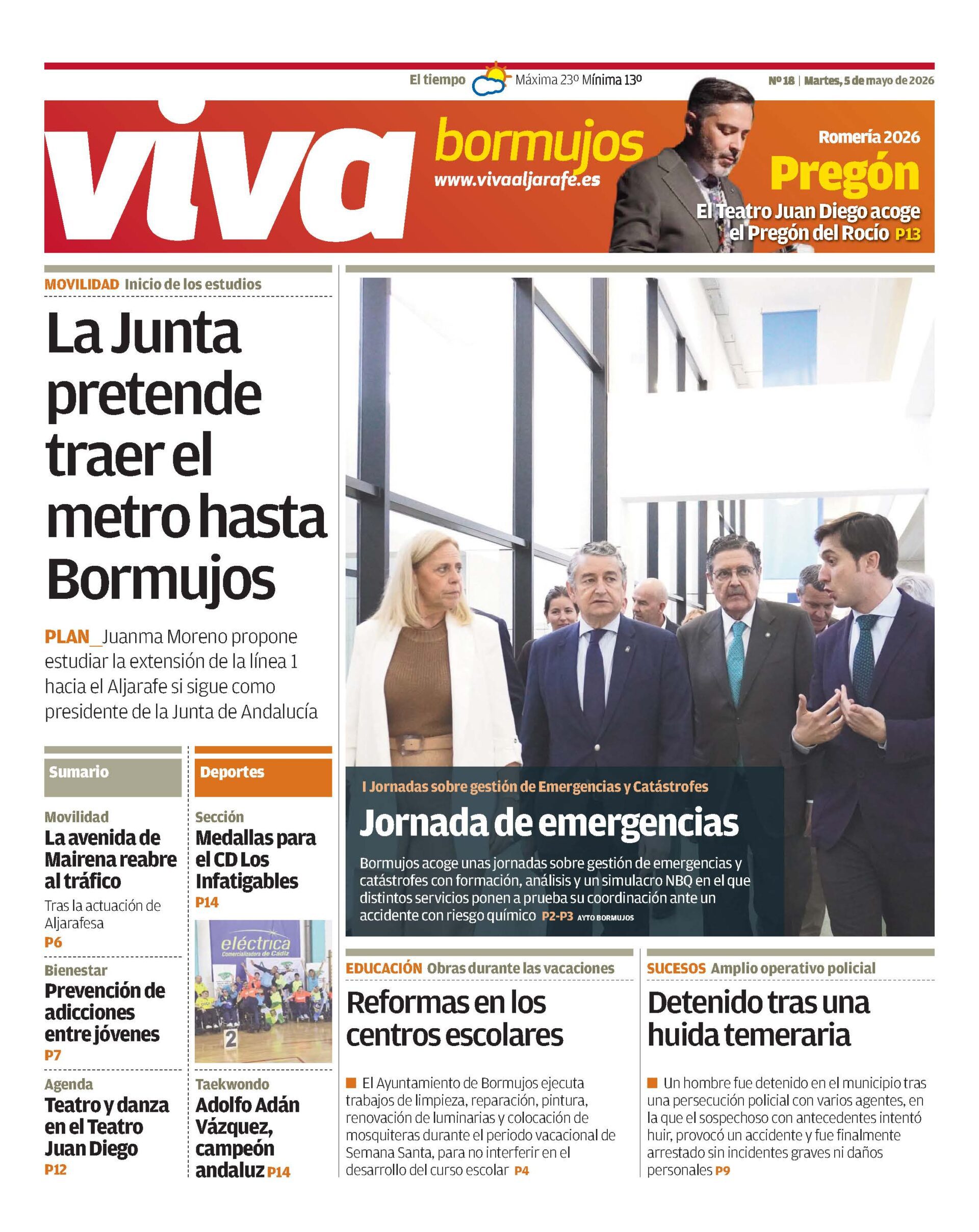 LA ACTUALIDAD DEL MUNICIPIO EN UNA NUEVA EDICIÓN DEL VIVA BORMUJOS