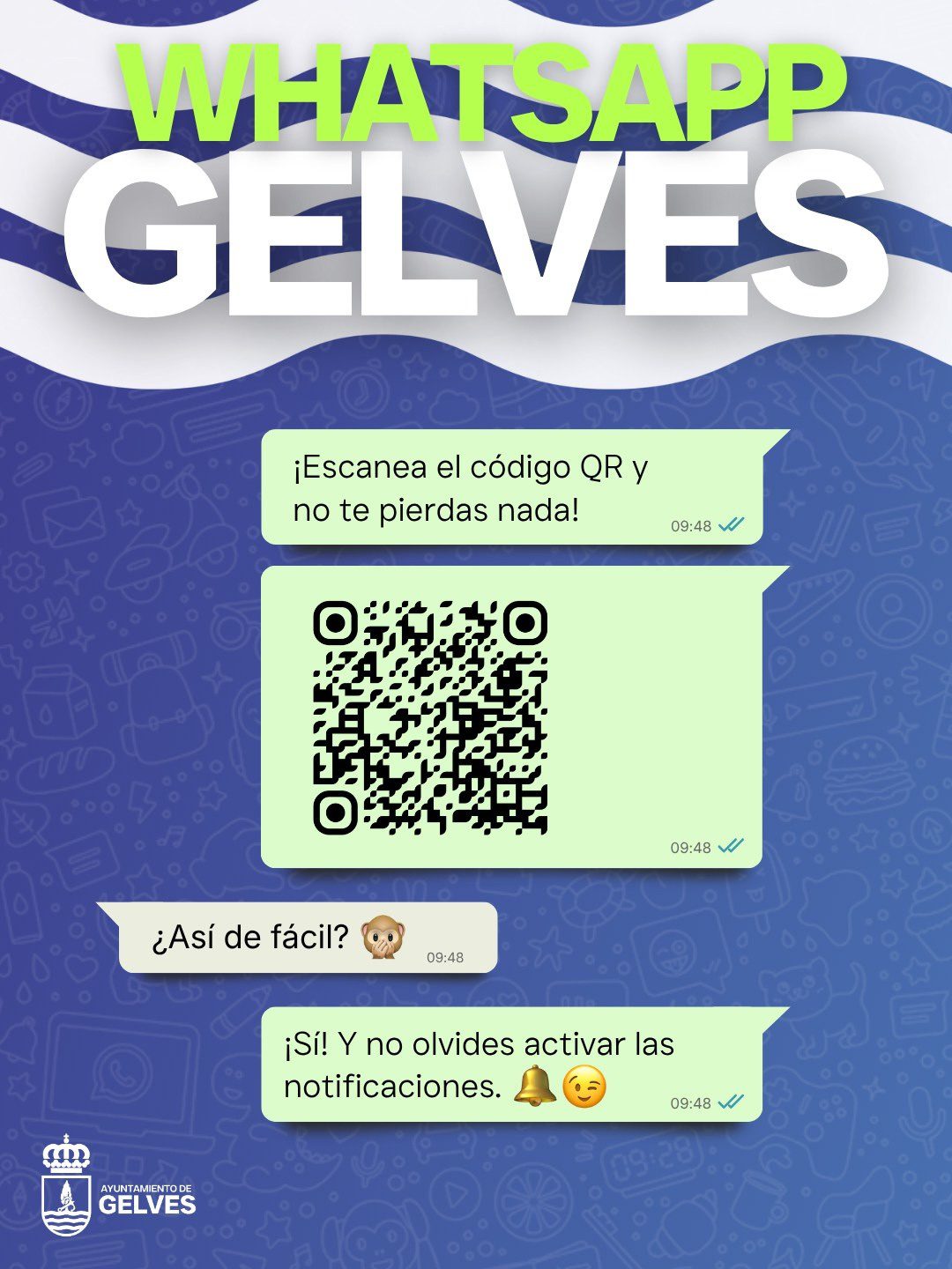 El Ayuntamiento de Gelves pone en marcha su nuevo canal oficial de WhatsApp