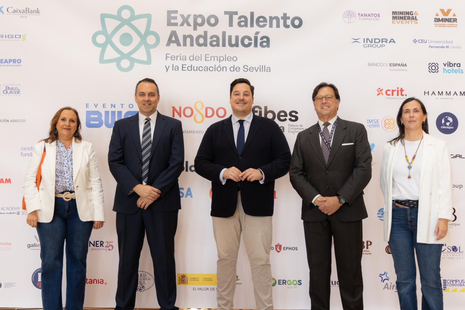 ExpoTalento reúne en Fibes más de 150 oportunidades laborales y convierte a Sevilla en punto de encuentro entre empresas, talento y formación