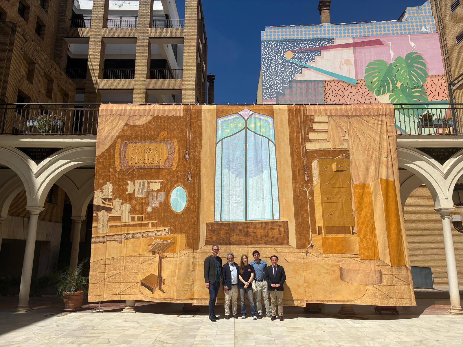 Bellas Artes y Zarzuela presentan el telón de ‘Las Hijas del Zebedeo’