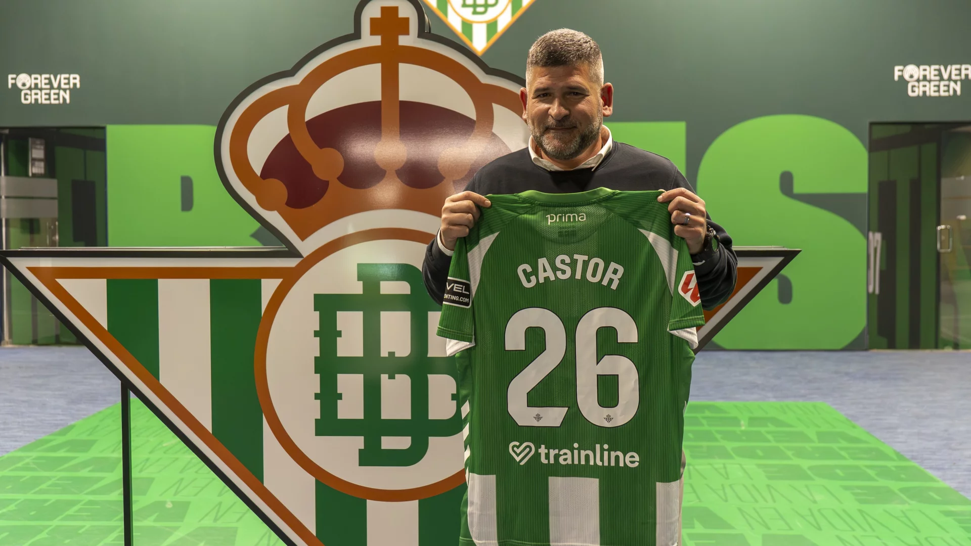 El Real Betis Balompié y Limpiezas Castor renuevan su acuerdo de colaboración