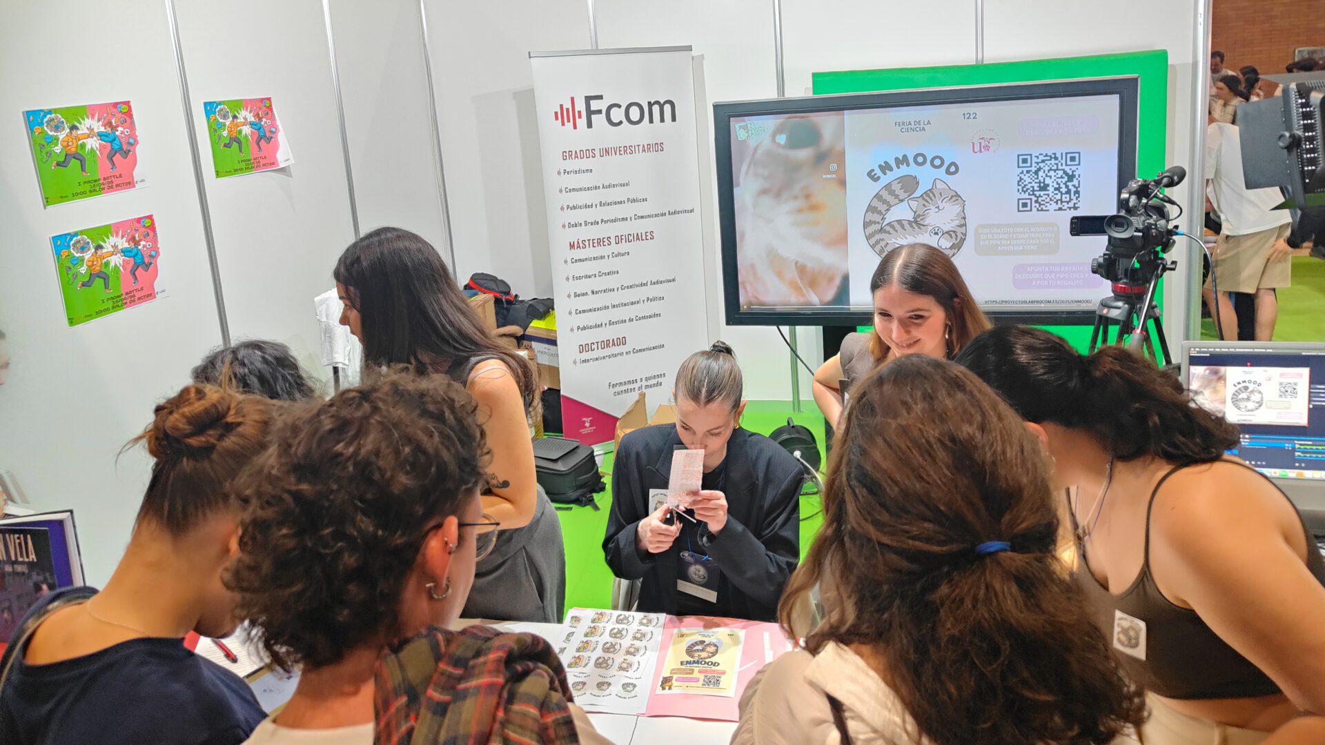 LabProCom lleva la innovación periodística a la Feria de la Ciencia con experiencias inmersivas y proyectos digitales