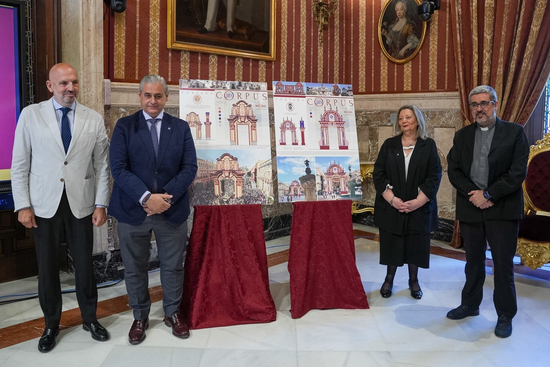 Las hermandades de Montserrat y el Amparo protagonizan las portadas del Corpus Christi 2026