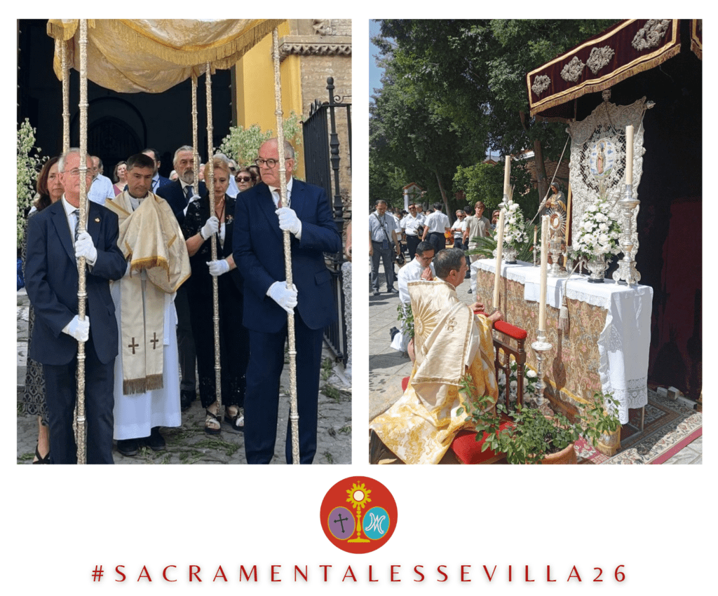 DOS PROCESIONES EUCARÍSTICAS PARA ESTE FIN DE SEMANA
