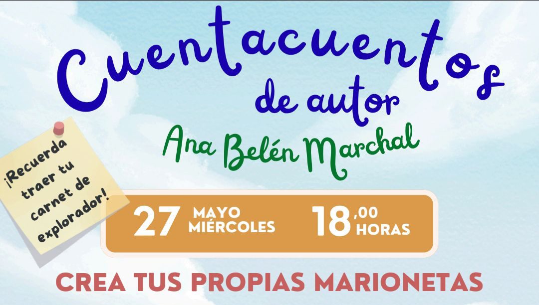 Ana Belén Marchal protagoniza una jornada de cuentacuentos en Palomares del Río