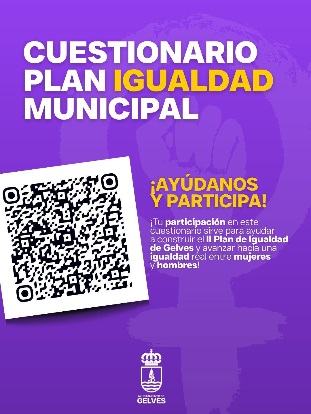 El Ayuntamiento de Gelves impulsa un estudio sobre igualdad de género con la participación de la ciudadanía