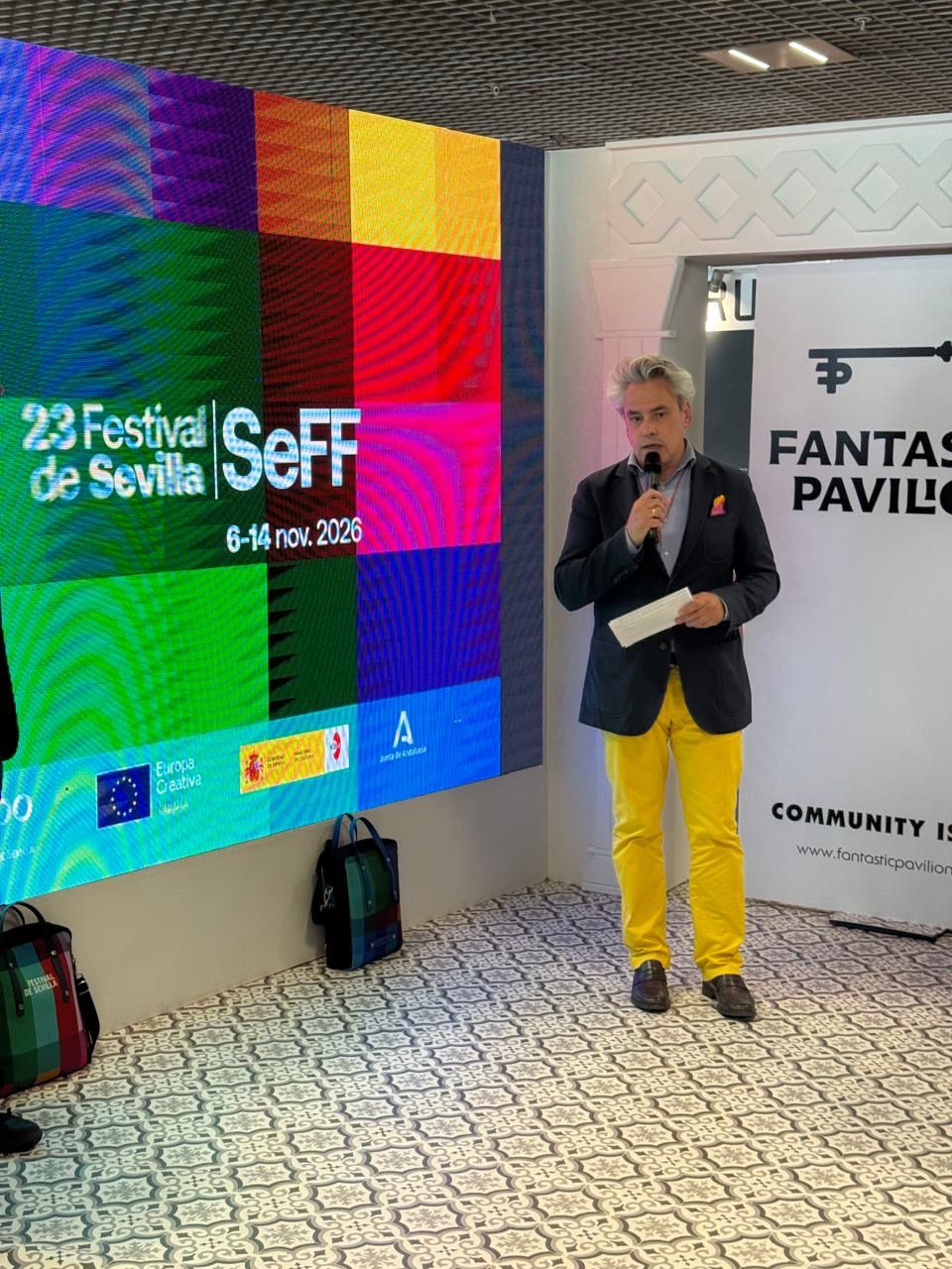 El Festival de Cine Europeo de Sevilla se presenta por primera vez en Cannes