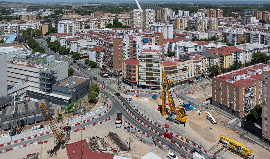 La Junta inicia la construcción de la estación de la Línea 3 Norte del Metro junto al Hospital Macarena