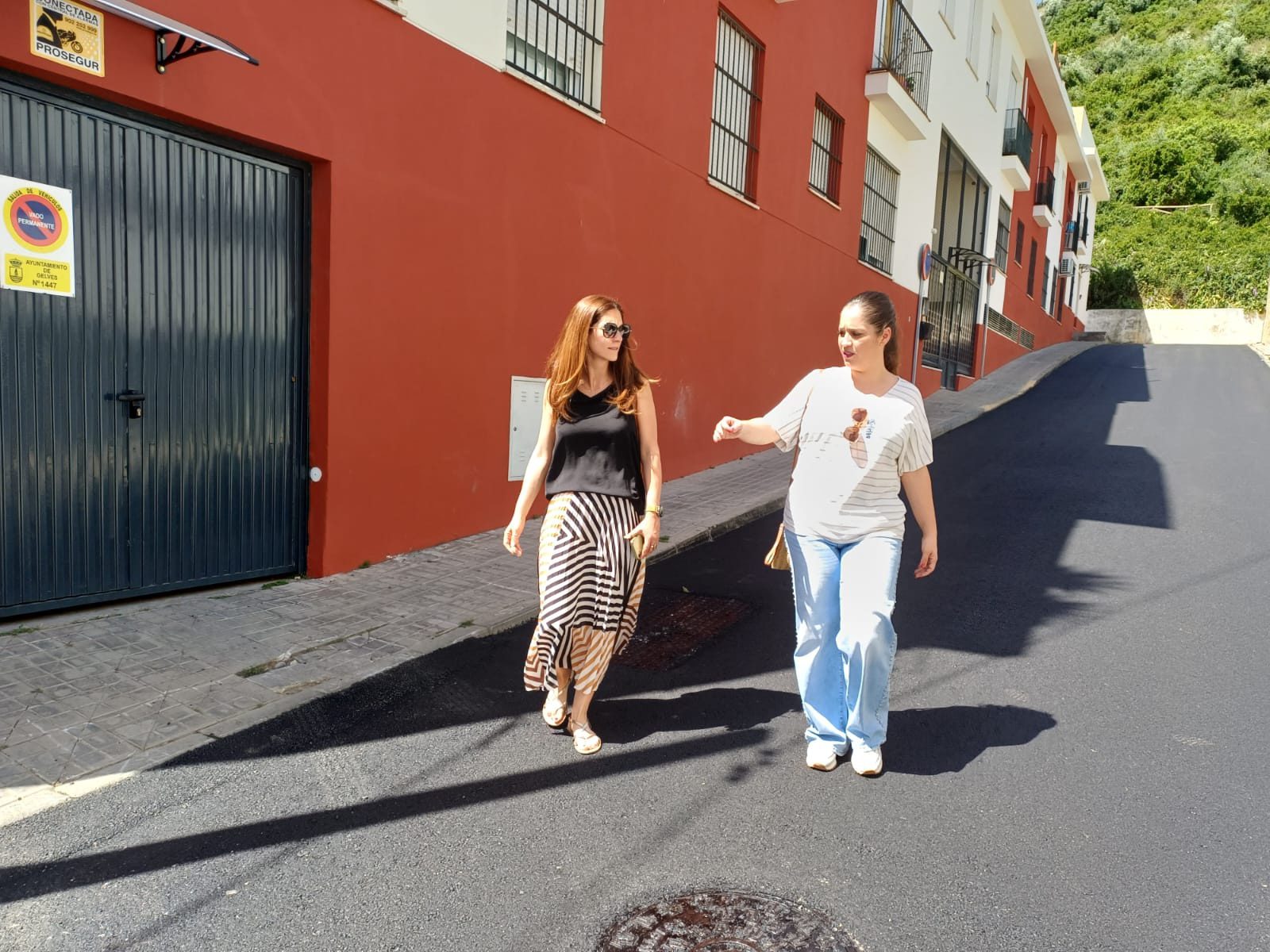 Finalizan las obras de asfaltado en Callejón del Pandero e Hijuela