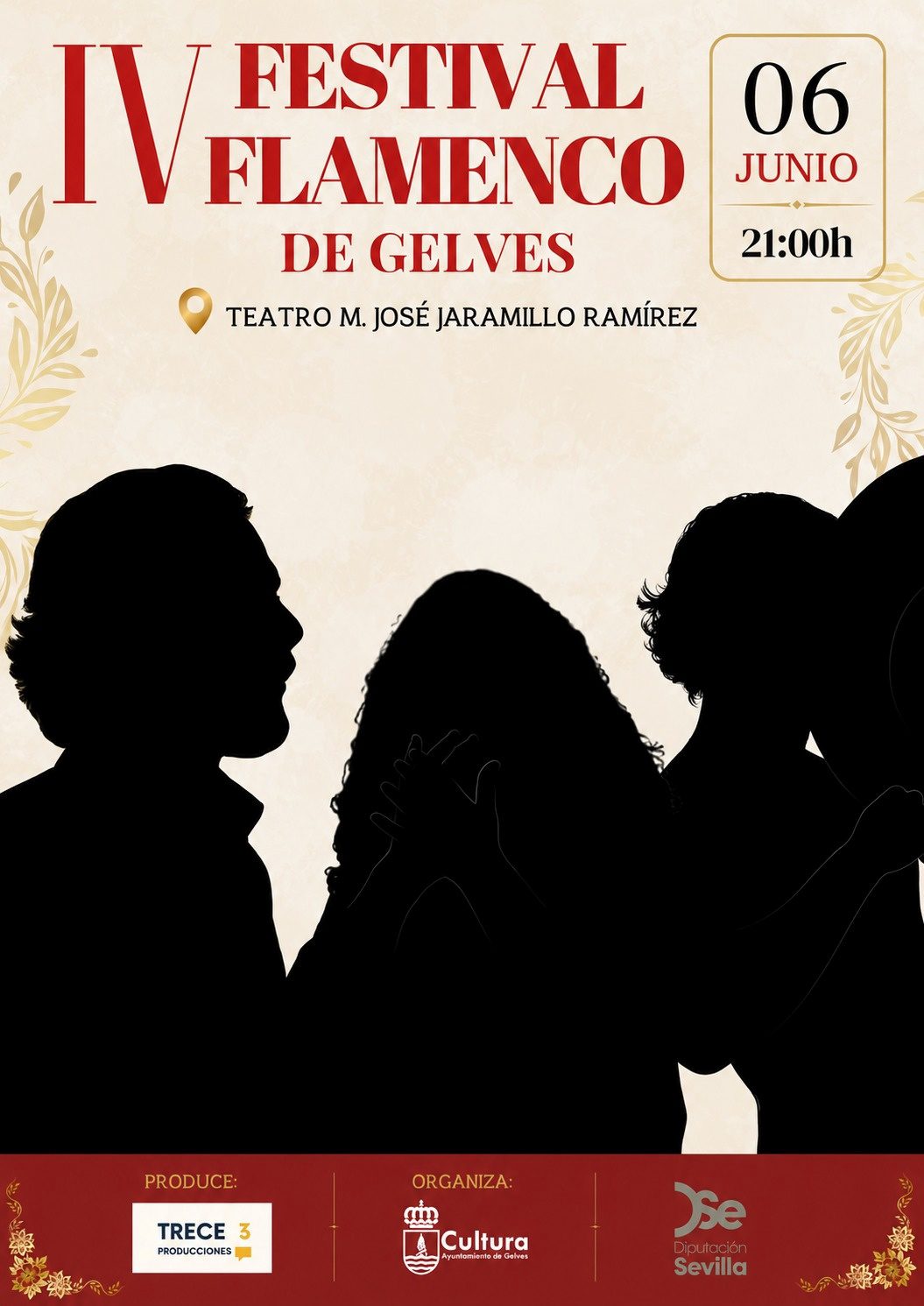 El Ayuntamiento de Gelves presentará el cartel  de la IV edición de su Festival Flamenco