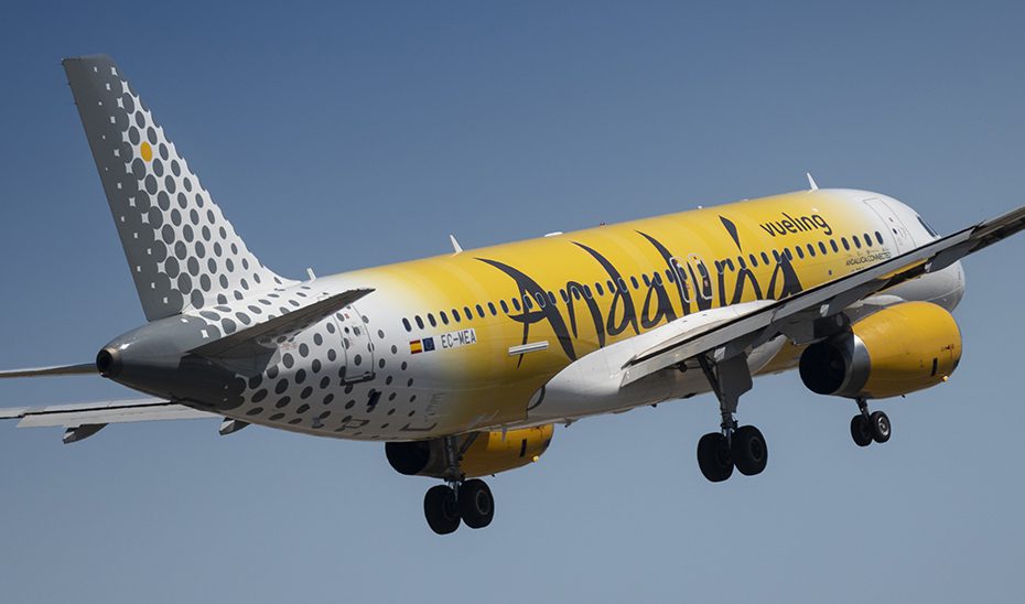 Vueling llevará la imagen de Andalucía por Europa con un avión personalizado con la marca del destino