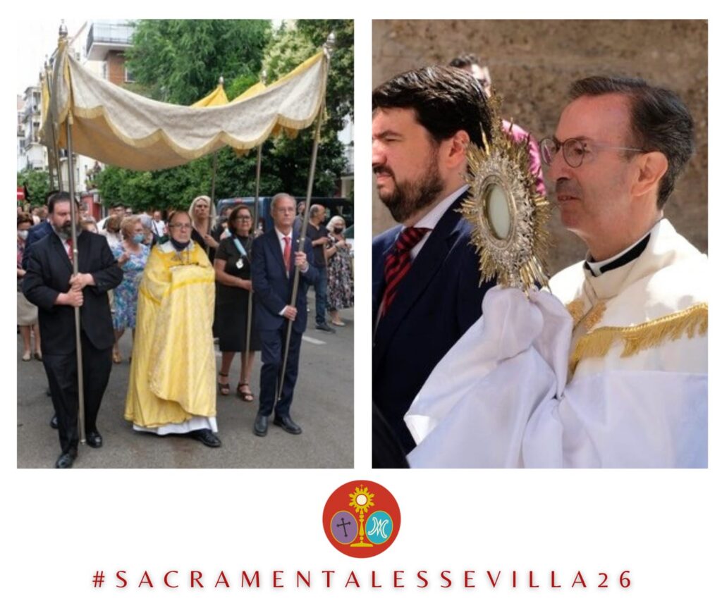 DOS PROCESIONES EUCARÍSTICAS SALEN EL DOMINGO DE PENTECOSTÉS