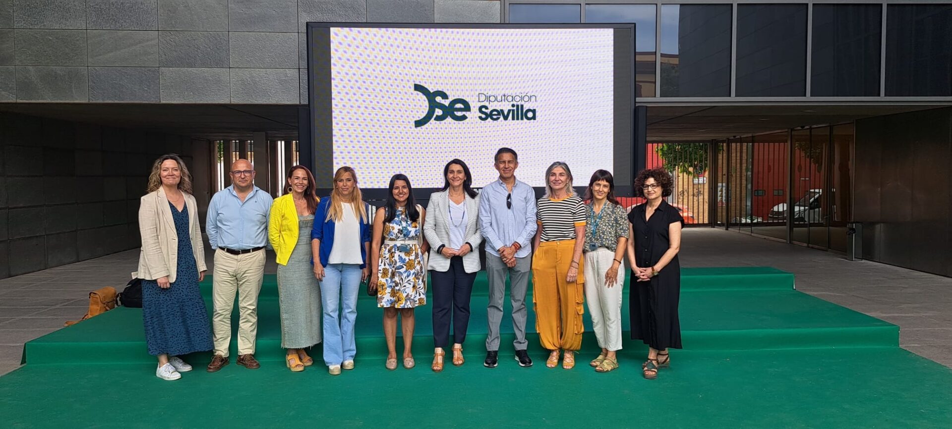 La Diputación acoge a una delegación de Ecuador para compartir políticas de igualdad y empoderamiento económico