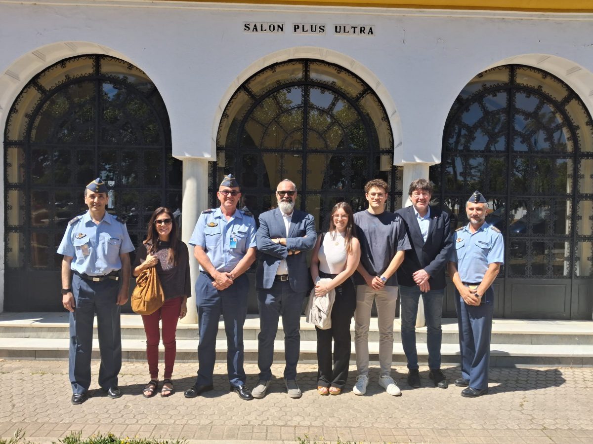VANTUS AeroDesign Team estrecha lazos con el Ejército del Aire y del Espacio
