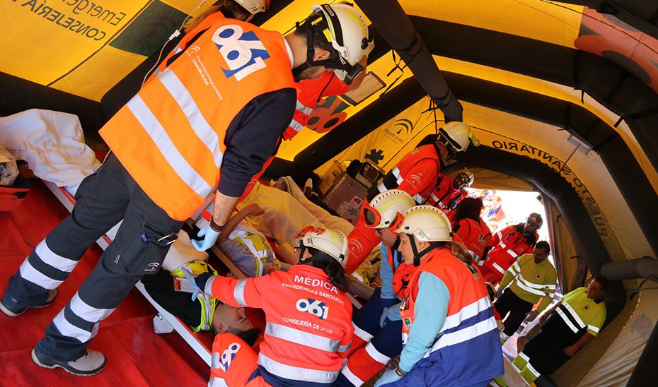 Sanidad reconoce la labor de los profesionales de Urgencias y Emergencias en Andalucía