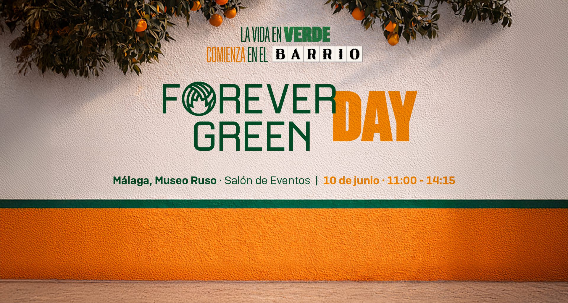 Inscríbete al Forever Green Day, un encuentro que reunirá el 10 de junio en Málaga a referentes internacionales en sostenibilidad y acción climática