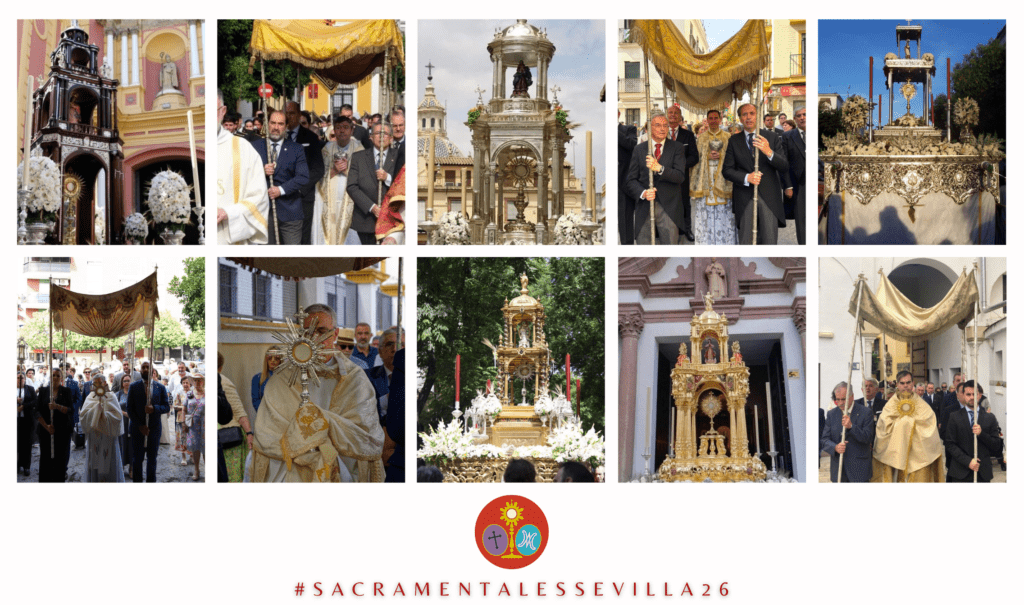 DIEZ PROCESIONES EUCARÍSTICAS SALDRÁN EL DOMINGO 31 DE MAYO