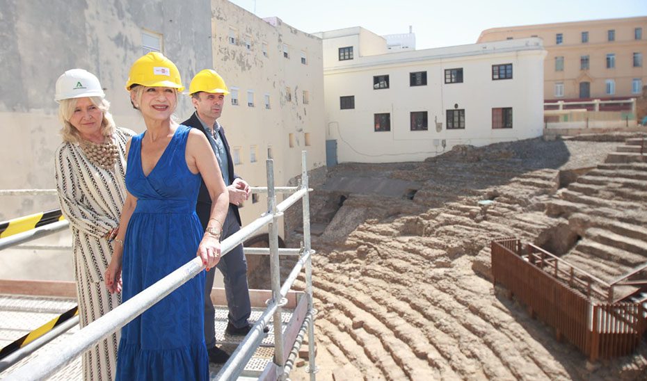 Las obras del Teatro Romano de Cádiz darán a conocer nuevos contenidos y estructura del espacio