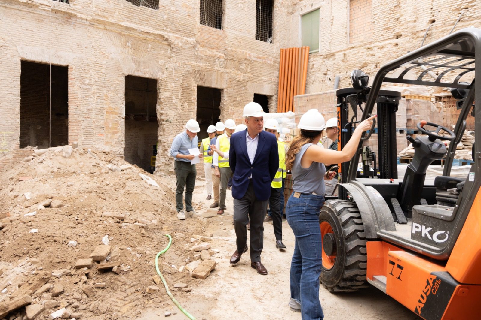 El Gobierno de Sanz avanza en la rehabilitación integral del Palacio del Pumarejo con una inversión de casi 8 millones euros