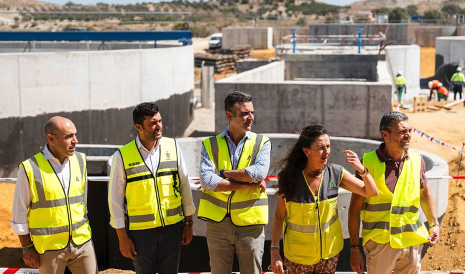 La EDAR de Mojácar alcanza el 75% de ejecución tras una inversión de la Junta de 19 millones de euros